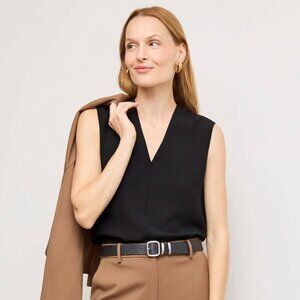 M.M. LaFLEUR The Emmy Top - Eco Soft Wave Black XXL $199